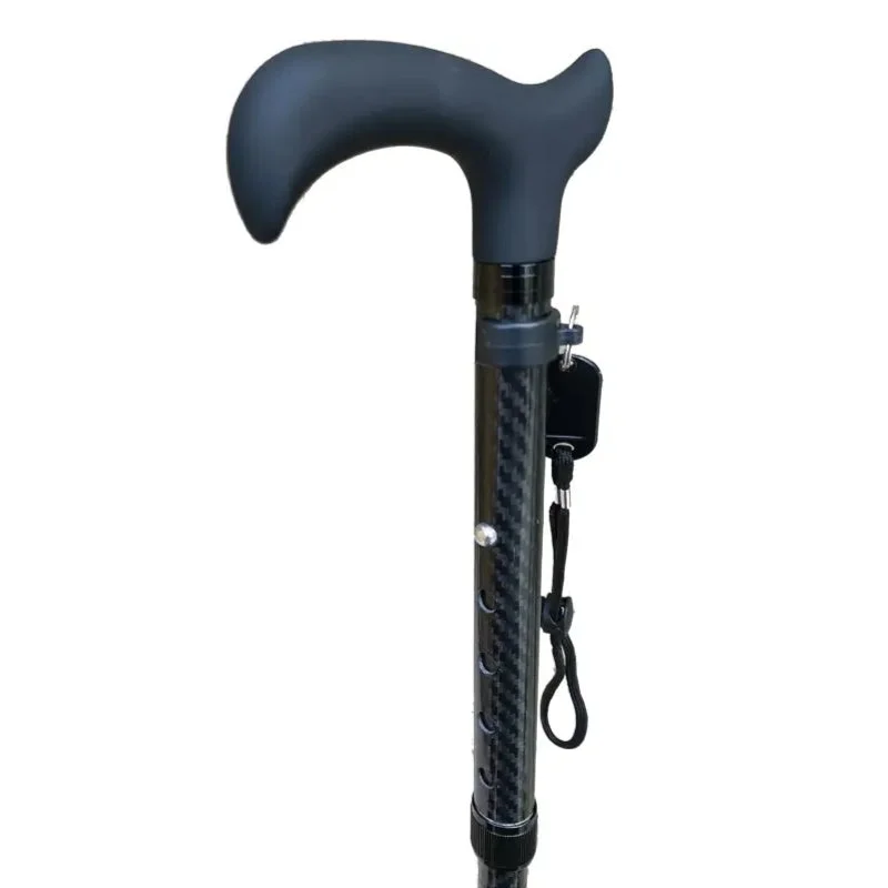 Canne Pliante Carbone en Utilisation