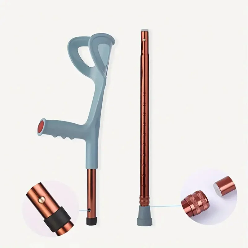 Béquilles anglaise légère Rouge – Image 3