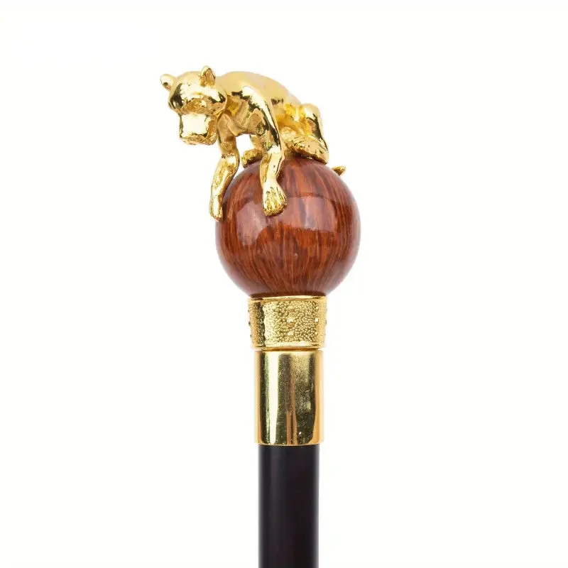 Canne à Pommeau Décorée avec bois