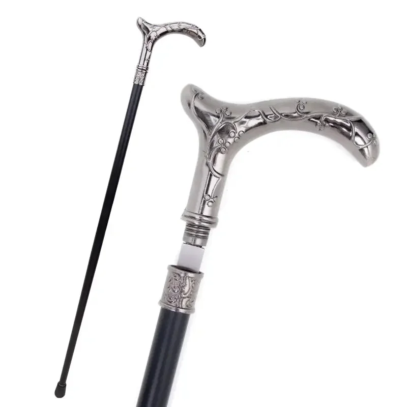 Canne de Collection Épée - Motif Fleur de Prunier