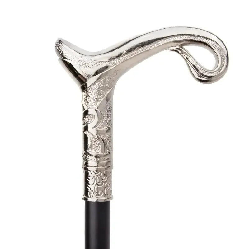 Canne de Luxe Blanche Courbe