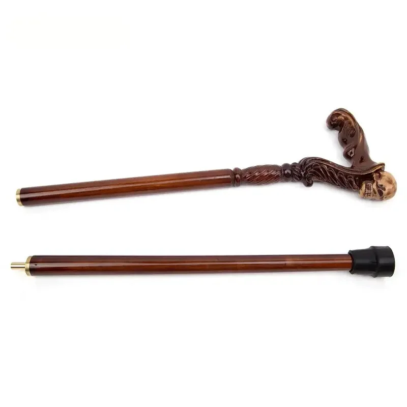 Canne de luxe crane sculpté – Image 13