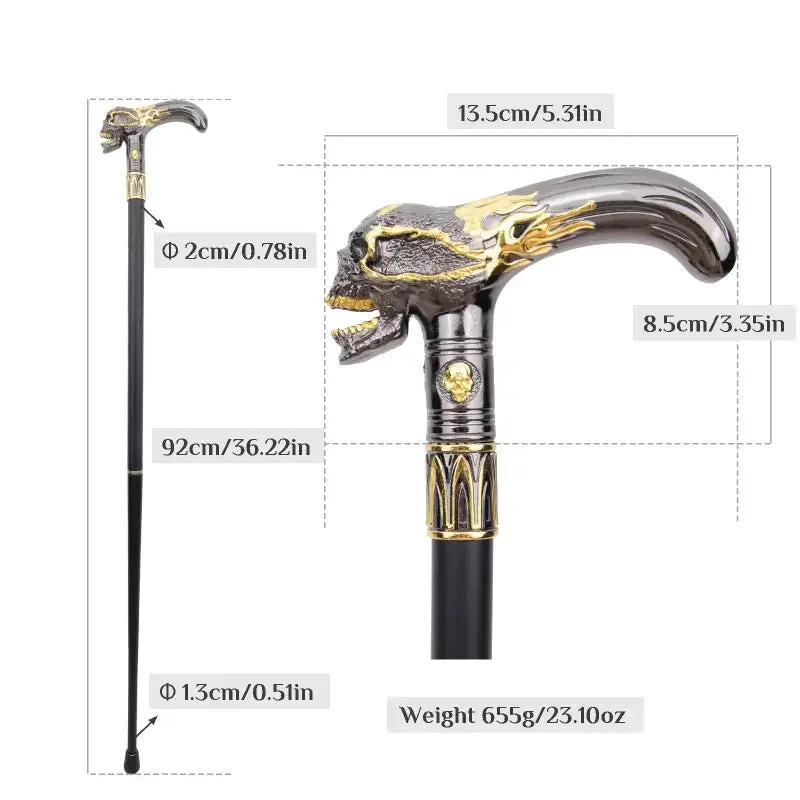 Canne de Luxe skull head – Image 10