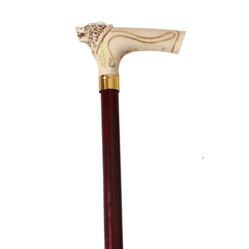 Canne de Luxe à Tête de Loup