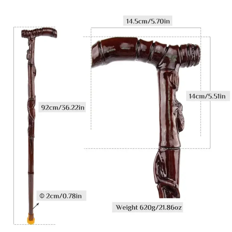 Canne de marche en Bambou – Image 16