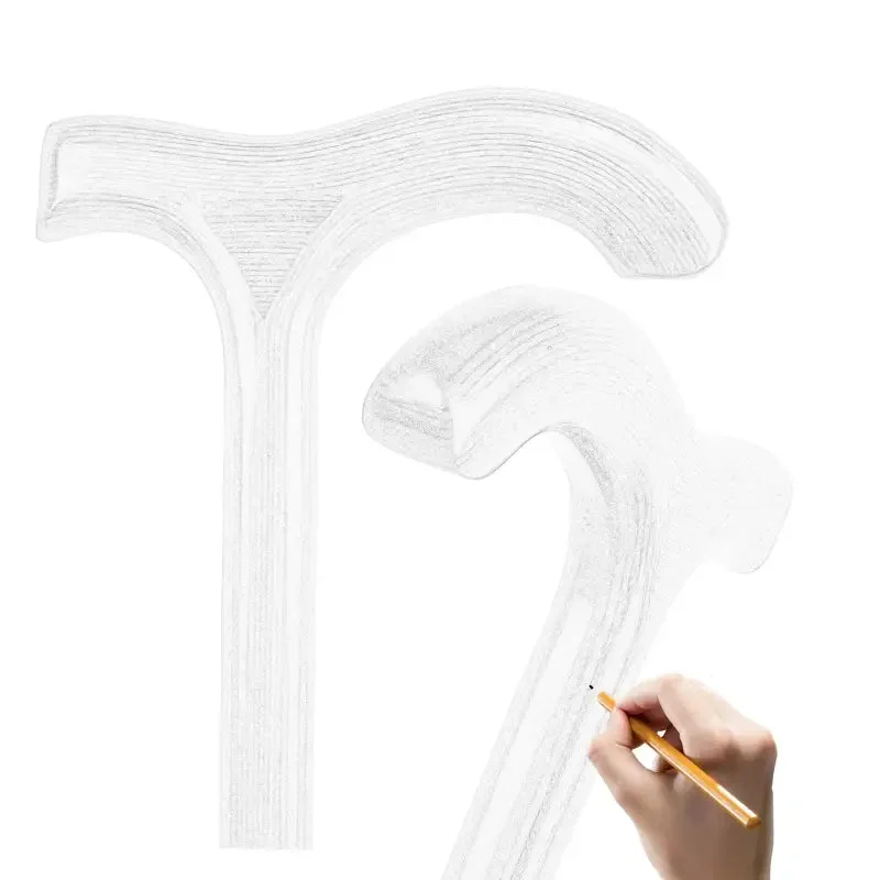 Canne de marche en bois orange – Image 12