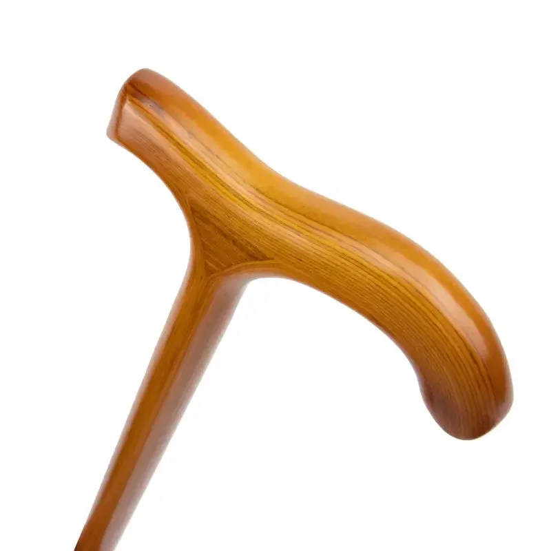 Canne de marche en bois orange – Image 4