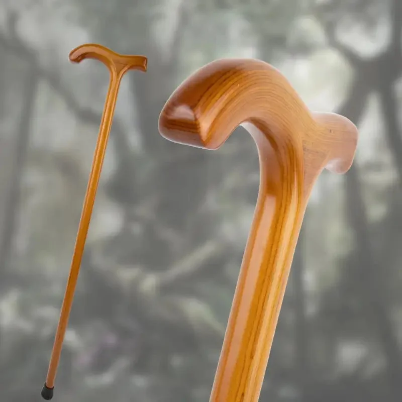 Canne de marche en bois orange – Image 8