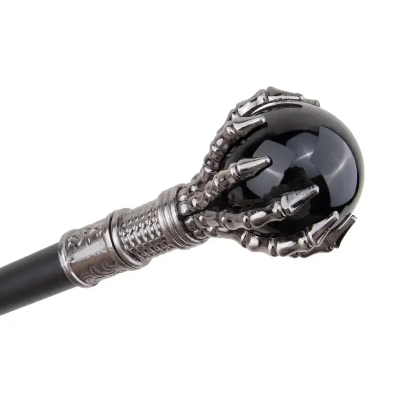 Canne de Marche Luxe Boule Noir