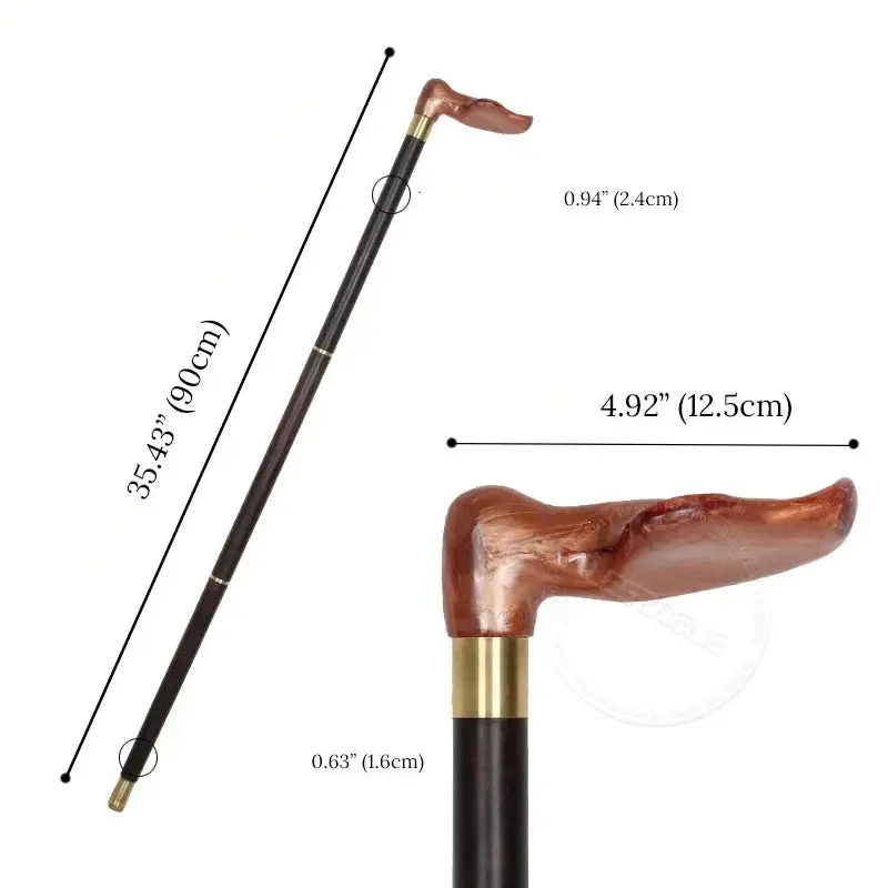 Canne de marche Luxe Vintage – Image 6