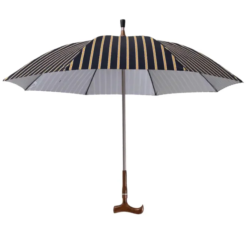 Canne de Marche Parapluie Noir