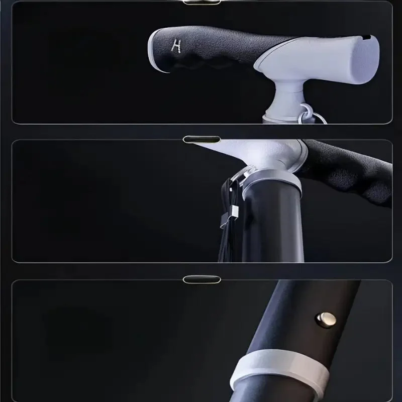 Canne de marche rétractable