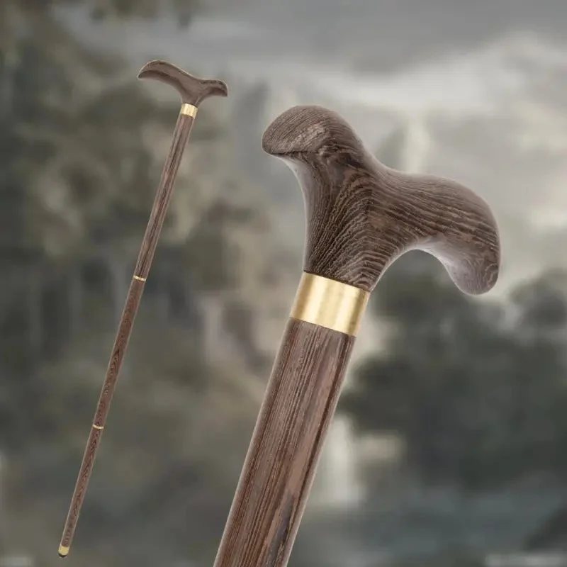 Détails de la Canne de Marche Traditionnelle