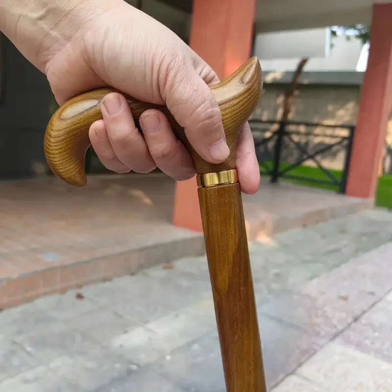 Canne en bois massif élégante – Image 2