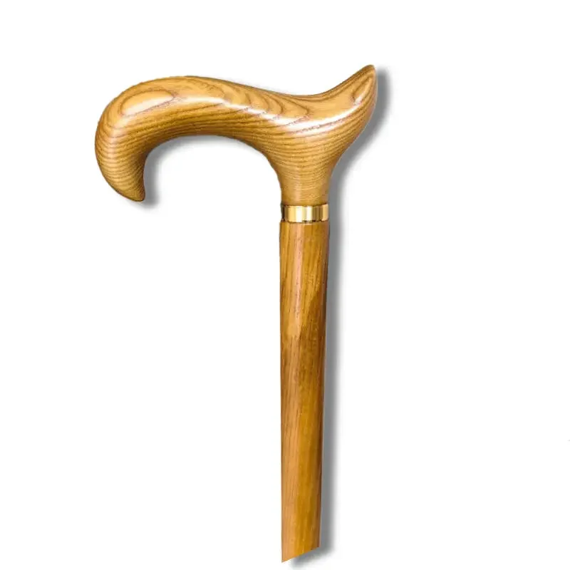 Canne en bois massif élégante