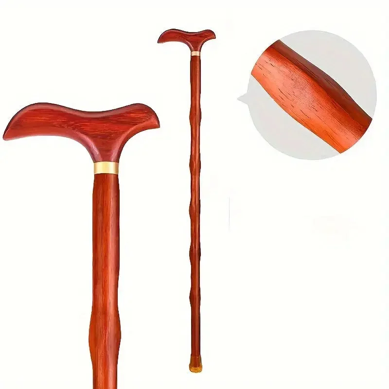 Canne en bois sculpté moderne