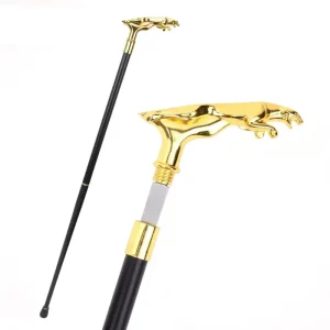 Canne épée luxe Léopard