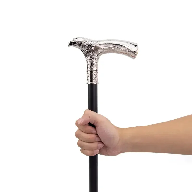 Détails de la Canne Épée Tête d'Aigle