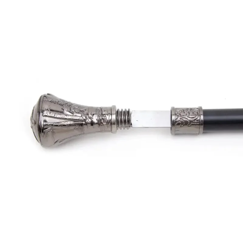 Détails de la Canne épée Tête de Loup