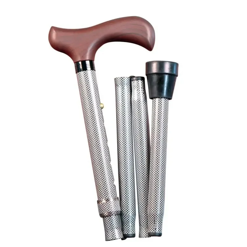 Canne Pliante Derby Noir et Blanc