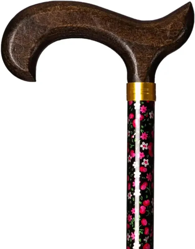 Canne Pliante Fleurie en Situation