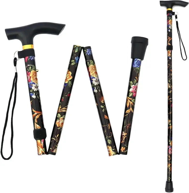 Canne Pliante Ultra Légère - vue de côté