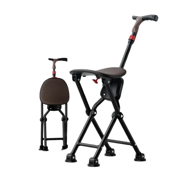 Canne siège pliante ultra légère 4 Pied – Image 2