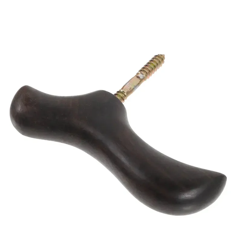 Poignée pour canne de marche en bois